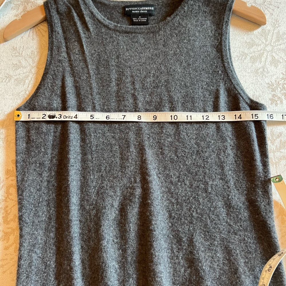 Sutton Cashmere Tank - Picture 5 of 5